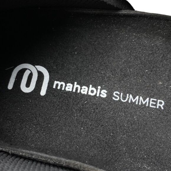 Mahabis Summer Slippers 39 Womens US 8 Slip On Shoes Beige Comfort Loafer Casual - Picture 3 of 16